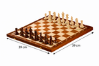 Jeu d’Échecs en Bois – L’Essentiel des Soirées Conviviales