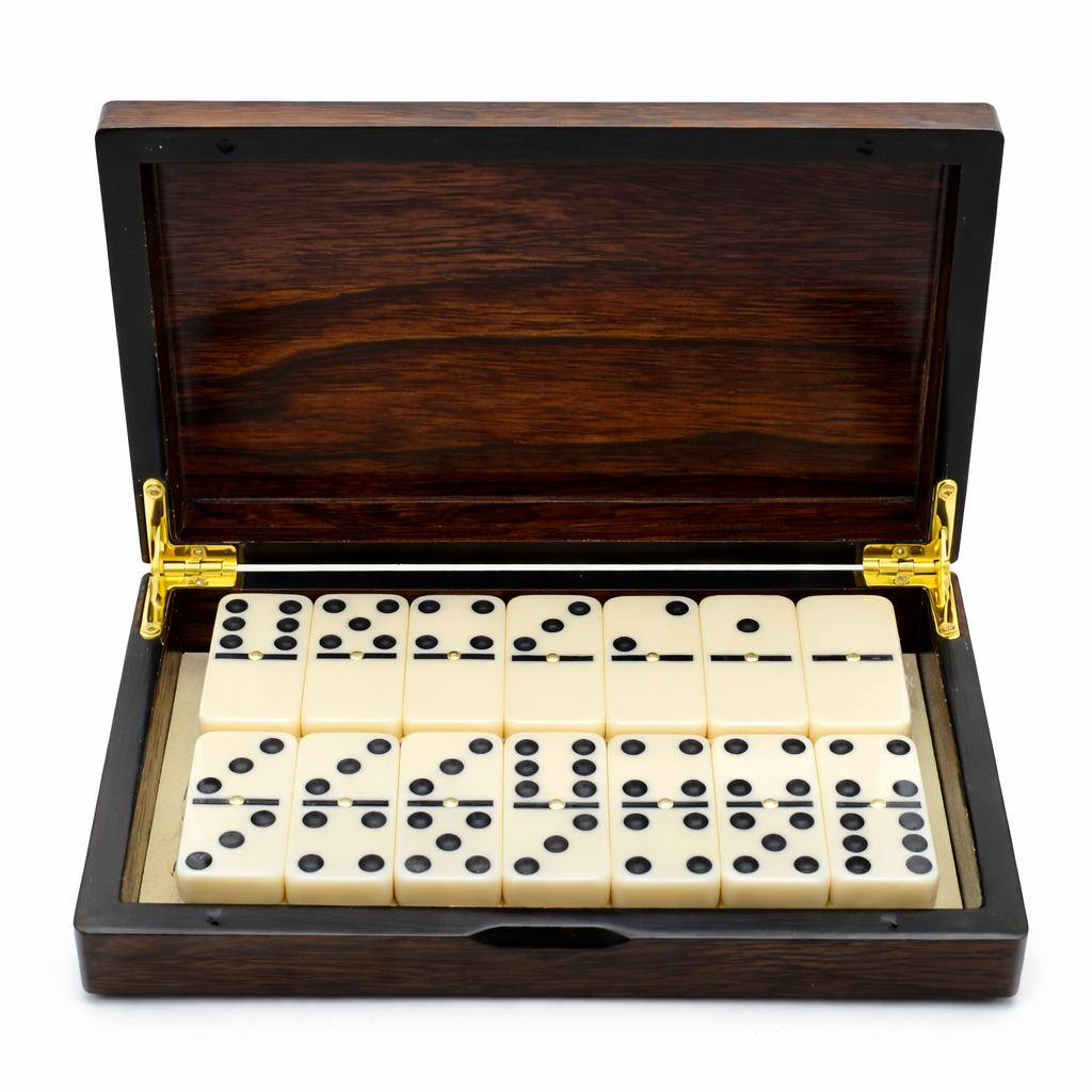 Jeu de Dominos en Bois – Le Classique Indispensable des Soirées